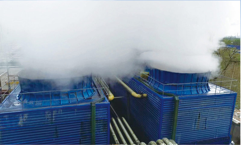 冷却塔节水消雾技术案例